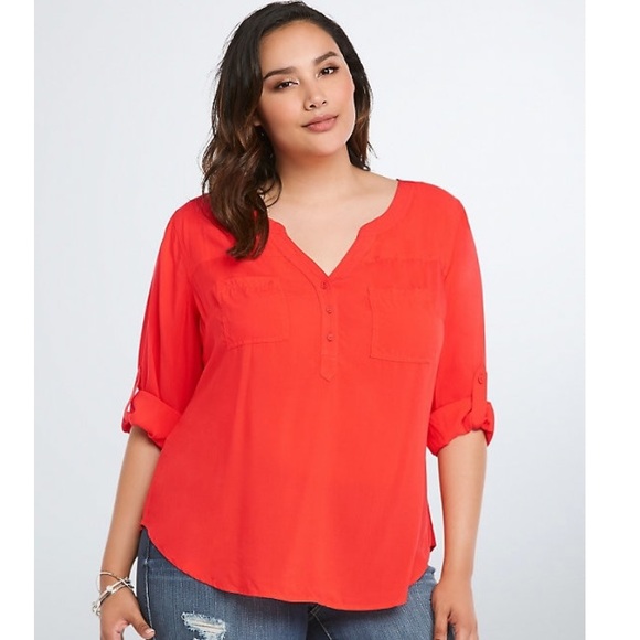 torrid red tops
